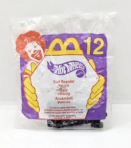 McDonald's 1999 Sealed Hot Wheels Surf Boarder #12 Happy Meal 1:64 Diecast Car - Picture 1 of 2