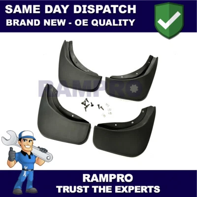 Tailored Mud Flaps Set of 4 For Volvo V90 Cross Country 2017-2023 Rampro - Image 1 of 4
