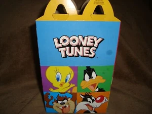 2020 McDonalds Looney Tunes Matching Pairs Used Happy Meal Box Only - Imagen 1 de 6