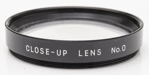 Minolta Nahlinse Vorsatzlinse close-up lens No.0 55 mm 55mm im Etui - Bild 1 von 3