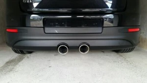 Sportauspuff + Heckdiffusor R32 Look für VW Golf 5 verstellbar Endrohre 100mm - Bild 1 von 5