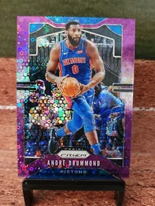 2019-20 Panini Prizm Prizms DISCO Purple #92 Andre Drummond #'d /75 - Picture 1 of 2