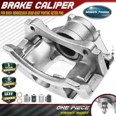 Pinza de freno de disco delantera derecha para Buick Rendezvous 2002-2007 Pontiac Aztek tracción delantera Foto 1 de 4