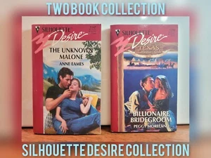 Two - Silhouette Desire Novels ©️ 1999 Like New Paperback Romance Novels  - Bild 1 von 4