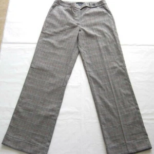 NINETY SIZE 4 PLAID DRESS CAREER PANTS - Picture 1 of 5