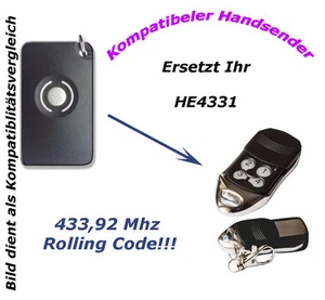 ?? Tkstar 433 MHZ Remote Control Compatible With Homentry HE4331 4335E - Bild 1 von 2