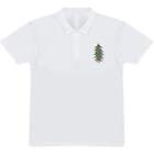 'Christmas Tree' Adult Polo Shirt / T-Shirt (Pl040880)