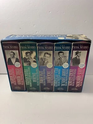 Frank Sinatra Collection Set of 10 VHS Tapes 1994 Brentwood Home Video - Image 1 of 4