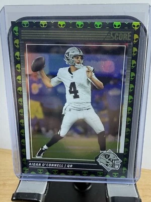 👽🔥2024 Case Hit Score Aidan O'Connell  Extraterrestrial #147 Las Vegas Raiders - Image 1 of 2