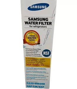Samsung DA29-00020B Ice & Water Refrigerator Filter HAF-CIN/EXP New - Picture 1 of 11