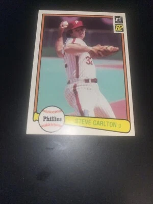 Steve Carlton #42 1982 Donruss Philadelphia Phillies Baseball card - Image 1 of 2