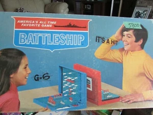 Vintage Battleship Board Game 1971 Milton Bradley 4730 Original Box Complete - Picture 1 of 4