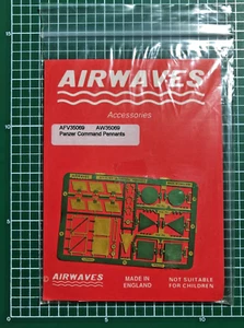 AIRWAVES AFV35069 - PANZER COMMAND PENNANTS - 1/35 PHOTOETCHED - Foto 1 di 2
