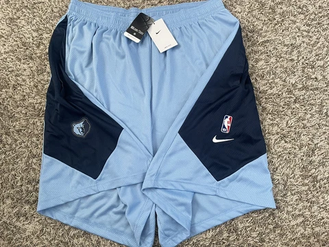 NEW NBA Memphis Grizzlies Nike Team Issued Practice Shorts Sz.3XL TALL GAME Cover