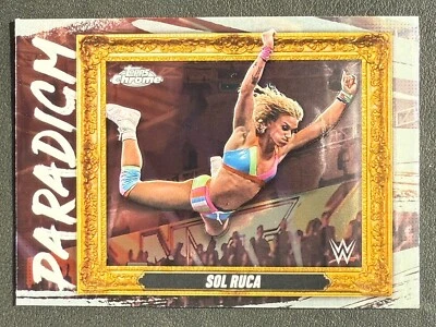 2025 Topps Chrome WWE Sol Ruca - Paradigm Insert #PAR-SOL - WWE NXT - Image 1 of 4