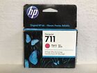 HP Genuine 711 Magenta DesignJet Ink Cartridge CZ131A 07/2024 New Sealed