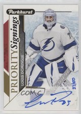 2018-19 Upper Deck Parkhurst Priority Signings /50 Louis Domingue #PS-LD Auto