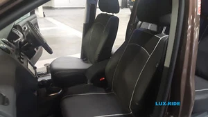 VOLKSWAGEN CADDY 2009 - 2014 ARTIFICIAL LEATHER TAILORED SEAT COVERS - Picture 1 of 12