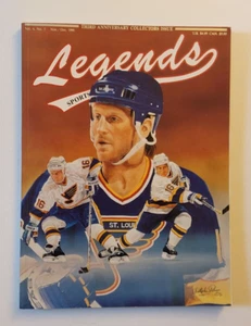 Brett Hull 1991 Legends Sports Memorabilia Magazine Nov/Dec - Picture 1 of 3