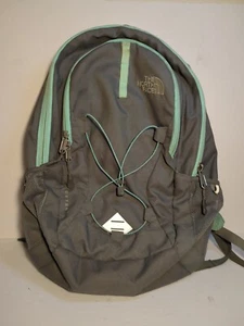 The North Face Jester Backpack Mint Green/Gray Hiking Camping School Laptop - Picture 1 of 8