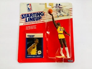 Kareem Abdul-Jabbar 1988 Starting Lineup NBA Lakers Kenner *NEW* - Picture 1 of 6