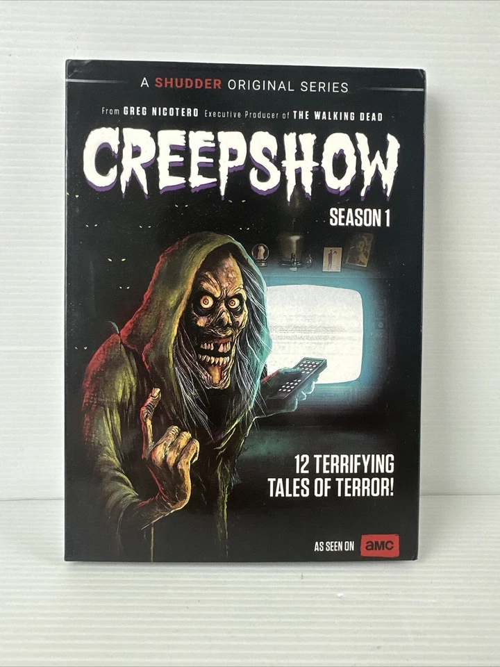 Creepshow Season 1 - US R1 / Region 1 DVD TV Series 3 Discs VGC Slip Cover - Image 1 of 4