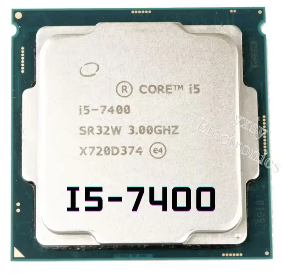 Procesador Intel Core i5-7400 de cuatro núcleos - 3,00 GHz (CM8067702867050) Foto 1 de 1