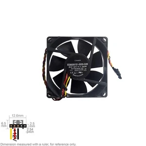 Fan Muffin Cooling DC 12V DC12V 12VDC 80mm 80x80x20 Sunon EE80201S1-0000-G99 - Picture 1 of 3