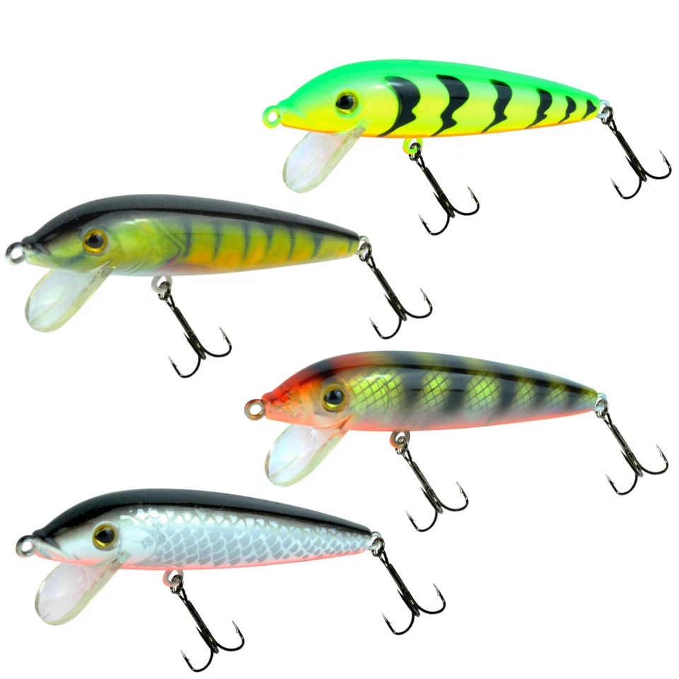 4 Seika Pro Wobbler Tokio 9cm 13,5g - Köderset zum Spinnfischen auf Zander & Co - Bild 1 von 1