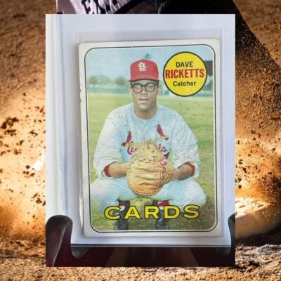 1969 Topps Baseball Card - Dave Ricketts # 232 - Image 1 of 2