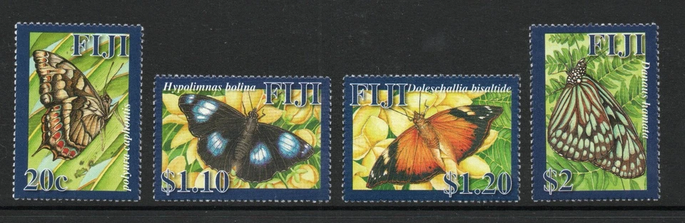 Fiji 2007 Butterflies set SG 1380-1383 Mnh. - Image 1 of 1