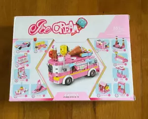 PANLOS Ice Cream Food Model Construction Carton Building Brick Block, 553 Pieces - Picture 1 of 3