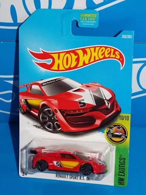 Hot Wheels 2017 HW Exotics Series #365 Renault Sport R.S. 01 - Image 1 of 2