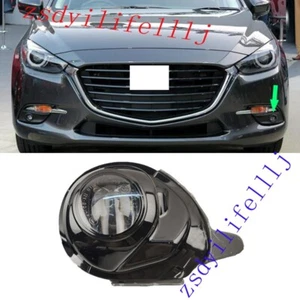 1X For Mazda 3 2017 2018 Front Bumper Left Fog Light Lamp Bulb Frame ad - Bild 1 von 1