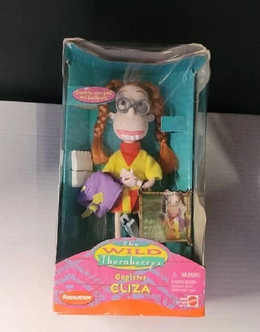 The Wild Thornberrys Explorer Eliza Figure Nickelodeon Mattel Cover