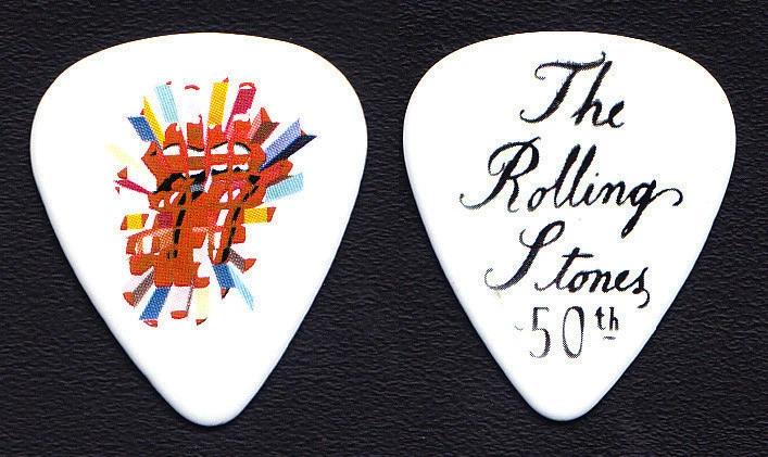 The Rolling Stones 50th Anniversary Promotional Guitar Pick #5 - 2012 Grrr - Image 1 of 1