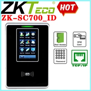 ZKTeco ZK-SC700_ID Card Time Clock Recorder TCP/IP Attendance Punch System 3Inch - Picture 1 of 6