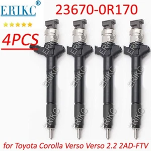 23670-0R170 Diesel Fuel Injector Nozzle Set for Toyota Corolla Verso Verso 2.2 - Picture 1 of 6