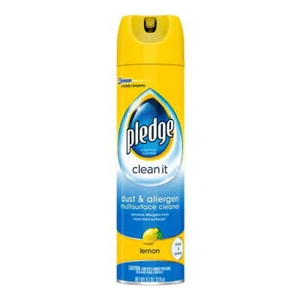 Pledge Dust & Allergen Multisurface Cleaner, Lemon, 9.7 oz - Picture 1 of 5