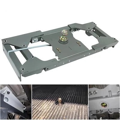 5th Wheel Under Bed Gooseneck Hitch For Ford F-250 F-350 F-450 Super Duty 17-22 Foto 1 de 4