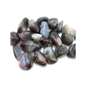 Lot de 3 Pierres Roulées Naturelle Agate de Botswana de 2 à 3 cm - Imagen 1 de 1