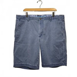 Pantalones Cortos Tommy Bahama Para Hombre 36 Azul Claro Algodón Informal Tencel - Imagen 1 de 6