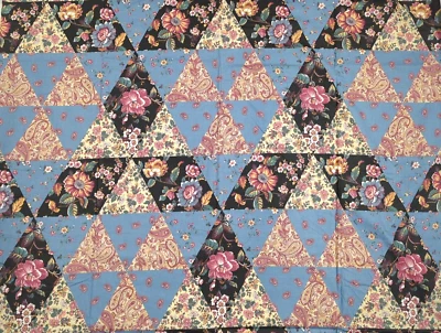 Tela tramposa Joan Kessler Concord escala 3 yardas flores/algodón Paisley de colección Foto 1 de 4