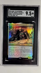 2020 MTG Magic the Gathering Ikoria Foil #187 General Kudro of Drannith SGC 9.5 - Picture 1 of 3