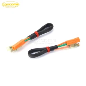 2Pcs Turn Signal Light Harness Wire Plug Connector for Kawasaki Ninja 1000 ZX10R - Bild 1 von 8