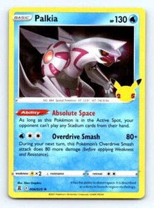 PALKIA 4/25 - POKEMON CELEBRATIONS - HOLO RARE - NM / UNPLAYED - Picture 1 of 2