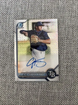 2022 Bowman Chrome “MOJO Refractor” Cooper Kinney Autographed RC #BMA-CK - Image 1 of 4