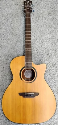 Luna WABI E GC WABI SABI Grand Concert Solid-Top Acoustic-Electric Guitar - DEMO - Image 1 of 4