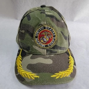 Cappellino da baseball USMC Marine Corps - Cappello mimetico con cinturino regolabile - Foto 1 di 7