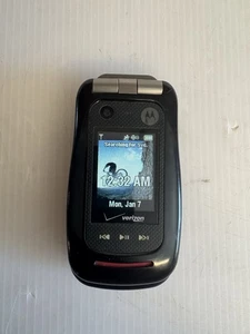 Motorola Barrage V860x - Black (Verizon) Works - Picture 1 of 10